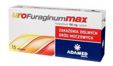 UroFuraginum Max 100 mg 15 tabletek