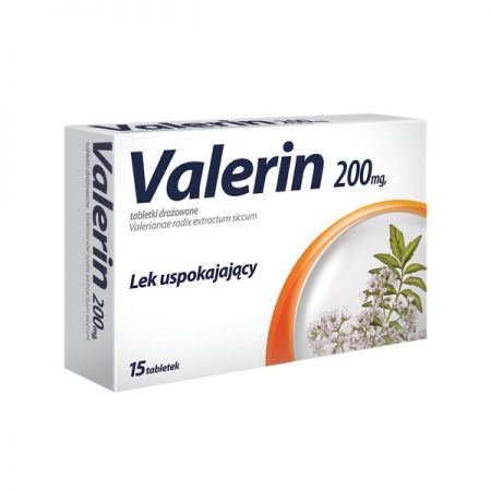 Valerin 200 mg 15 tabletek drażowanych