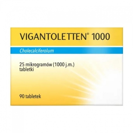 Vigantoletten 1000 90 tabletek