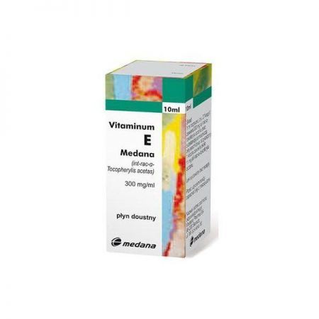 Vitaminum E Medana płyn doustny 0,3g/ml 10 ml.