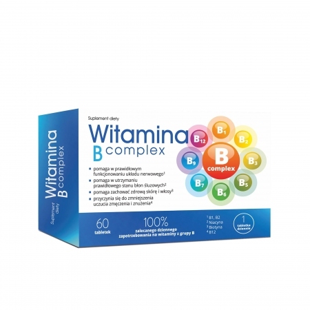 Witamina B Complex x 60 tabletek  MBM